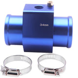Maxbell 34mm Car Water Temperature Sensor Joint Pipe Gauge Radiator Hose Adapter
