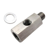 Maxbell NPT Fitting Male to Female 1/8" To M12X1.5 Adapter Turbo Oil Pressure Sensor