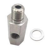 Maxbell NPT Fitting Male to Female 1/8" To M12X1.5 Adapter Turbo Oil Pressure Sensor