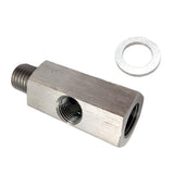 Maxbell NPT Fitting Male to Female 1/8" To M12X1.5 Adapter Turbo Oil Pressure Sensor