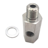 Maxbell NPT Fitting Male to Female 1/8" To M12X1.5 Adapter Turbo Oil Pressure Sensor