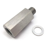Maxbell NPT Fitting Male to Female 1/8" To M12X1.5 Adapter Turbo Oil Pressure Sensor
