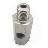 Maxbell NPT Fitting Male to Female 1/8" To M12X1.5 Adapter Turbo Oil Pressure Sensor