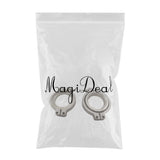 Maxbell V Band Clamp Set Kit with Screws Nuts and Seals Fit for TiAL 44mm Wastegate