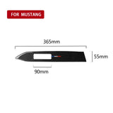 Maxbell Carbon Fiber Car Dashboard Strip Trim Sticker for Ford Mustang 2015 2016 17