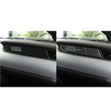 Maxbell Carbon Fiber Car Dashboard Strip Trim Sticker for Ford Mustang 2015 2016 17