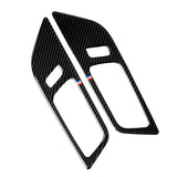Maxbell Carbon Fiber Car Handle Door Bowl Trim Sticker for Ford Mustang 2015 2016 17