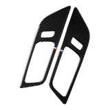 Maxbell Carbon Fiber Car Handle Door Bowl Trim Sticker for Ford Mustang 2015 2016 17