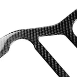 Maxbell Carbon Fiber Car Console AC CD Cover Trim Sticker for Ford Mustang 15 16 17