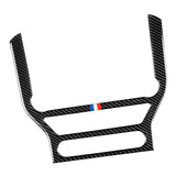 Maxbell Carbon Fiber Car Console AC CD Cover Trim Sticker for Ford Mustang 15 16 17