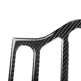 Maxbell Carbon Fiber Car Console AC CD Cover Trim Sticker for Ford Mustang 15 16 17