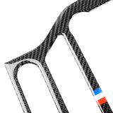 Maxbell Carbon Fiber Car Console AC CD Cover Trim Sticker for Ford Mustang 15 16 17