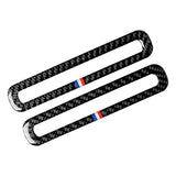 Maxbell Carbon Fiber Car Door Air Outlet Vent Trim Sticker for Ford Mustang 15 16 17