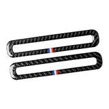 Maxbell Carbon Fiber Car Door Air Outlet Vent Trim Sticker for Ford Mustang 15 16 17