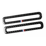 Maxbell Carbon Fiber Car Door Air Outlet Vent Trim Sticker for Ford Mustang 15 16 17