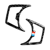 Maxbell Carbon Fiber Headlight Switch Speaker Trim Sticker for Ford Mustang 15 16 17