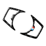 Maxbell Carbon Fiber Headlight Switch Speaker Trim Sticker for Ford Mustang 15 16 17