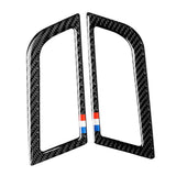 Maxbell Carbon Fiber Air Outlet Vent Trim Sticker for Ford Mustang 2015 2016 2017