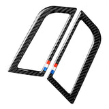 Maxbell Carbon Fiber Air Outlet Vent Trim Sticker for Ford Mustang 2015 2016 2017