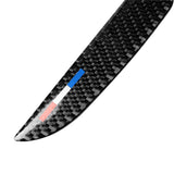 Maxbell Carbon Fiber Gearshift Strip Frame Trim Stickers for Ford Mustang 2015-2017