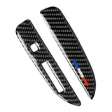 Maxbell Carbon Fiber Gearshift Strip Frame Trim Stickers for Ford Mustang 2015-2017