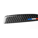 Maxbell Carbon Fiber Gearshift Strip Frame Trim Stickers for Ford Mustang 2015-2017