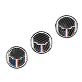 Maxbell Carbon Fiber Car Central Air Outlet Trim Sticker for Ford Mustang 15 16 17