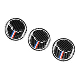 Maxbell Carbon Fiber Car Central Air Outlet Trim Sticker for Ford Mustang 15 16 17