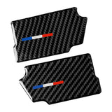 Maxbell Carbon Fiber Car Handle Door Bowl Inner Trim Sticker for Ford Mustang 15-17