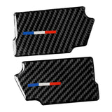 Maxbell Carbon Fiber Car Handle Door Bowl Inner Trim Sticker for Ford Mustang 15-17