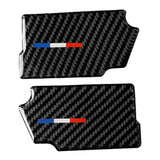 Maxbell Carbon Fiber Car Handle Door Bowl Inner Trim Sticker for Ford Mustang 15-17
