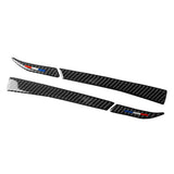 Maxbell Carbon Fiber Car Rearview Mirror Trim Sticker for Ford Mustang 2015 2016 17