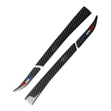 Maxbell Carbon Fiber Car Rearview Mirror Trim Sticker for Ford Mustang 2015 2016 17