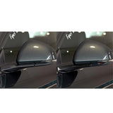 Maxbell Carbon Fiber Car Rearview Mirror Trim Sticker for Ford Mustang 2015 2016 17