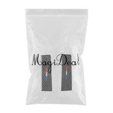 Maxbell Carbon Fiber Car Console Inner Cover Trim Sticker for Ford Mustang 15 16 17