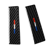 Maxbell Carbon Fiber Car Console Inner Cover Trim Sticker for Ford Mustang 15 16 17