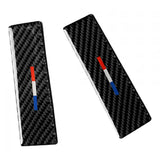 Maxbell Carbon Fiber Car Console Inner Cover Trim Sticker for Ford Mustang 15 16 17