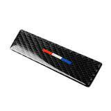 Maxbell Carbon Fiber Car Console Inner Cover Trim Sticker for Ford Mustang 15 16 17