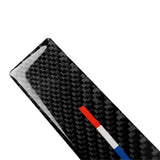 Maxbell Carbon Fiber Car Console Inner Cover Trim Sticker for Ford Mustang 15 16 17