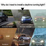 Maxbell 2x Flexible Tube LED Strips Daytime Turn Signal Lights 30cm Deep Blue+Yellow