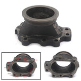 Max Maxb T25 T28 GT25 Turbocharge Downpipe to 2.5"  Flange Exhaust Manifold Adapter