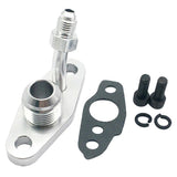 Max Maxb Turbo Oil Return Feed & Drain Flange For TOYOTA CT20 CT26 4AN 10AN