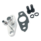 Max Maxb Turbo Oil Return Feed & Drain Flange For TOYOTA CT20 CT26 4AN 10AN