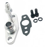 Max Maxb Turbo Oil Return Feed & Drain Flange For TOYOTA CT20 CT26 4AN 10AN