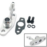 Max Maxb Turbo Oil Return Feed & Drain Flange For TOYOTA CT20 CT26 4AN 10AN