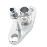 Max Maxb Turbo Oil Return Feed & Drain Flange For TOYOTA CT20 CT26 4AN 10AN