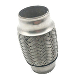 Max Maxb 1.5inx 4in Exhaust Flexible Tube Joint Repair Adaptor Pipe, Stainless steel