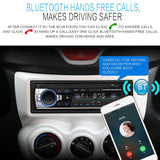 Max Maxb 12V Bluetooth Vintage Car Radio MP3 Player Stereo USB AUX Classic