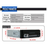 Max Maxb 7in TFT Screen Bluetooth Car Radio Stereo MP5 Vehicle HD Multimedia Player