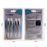 Maxbell Car Door Protector Anti-collision Side Door Protection Sticker Gray